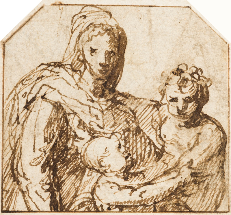La Vierge à l’Enfant avec le petit saint Jean-Baptiste